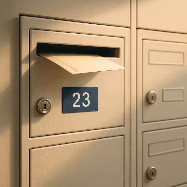 Dorabianie kluczy do skrzynki pocztowej